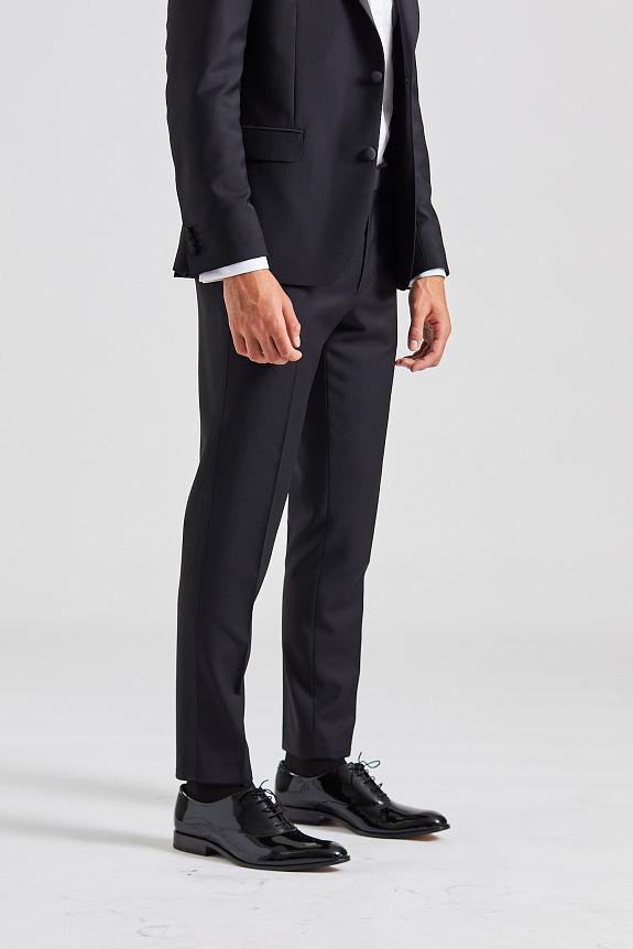 Oscar Jacobson Denz Tuxedo Trouser Black 